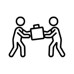 Black Friday, sale, discounts, dispute over the possession of goods, excitement, struggle, AI Generation	
