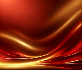 Obraz premium Elegant abstract red gold shining gradient background