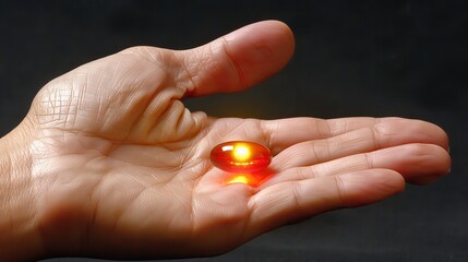 A hand poised over a glowing red button in a dark setting, evoking suspense and potential action.