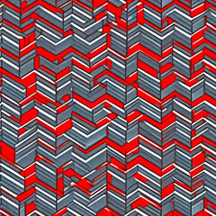 Obraz premium Abstract wavy blue pattern design perfect for unique creative backgrounds.