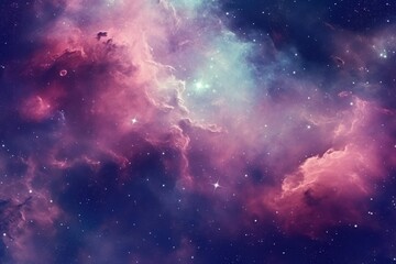 Fototapeta premium Galaxy cloud nebula astronomy universe space.