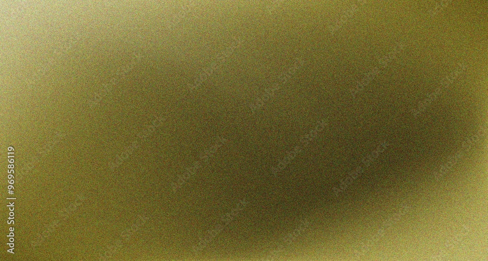 Wall mural abstract dark green light blur gradient with noise grain texture copy space for design