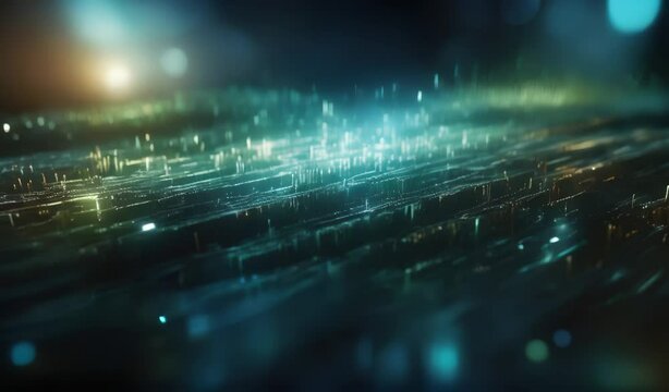 Digital Technology Abstract Background