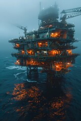 oil drilling rig