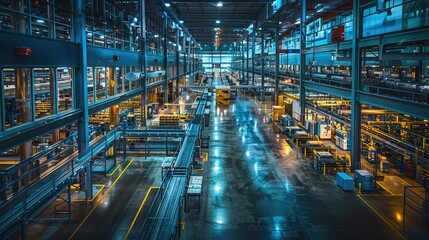 Fototapeta premium interior of the factory