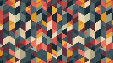 geometric pattern wallpaper