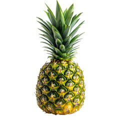 Fototapeta premium Pineapple isolated on transparent background.