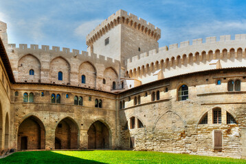 Notre Dame des Doms Cathedral in Avignon, France