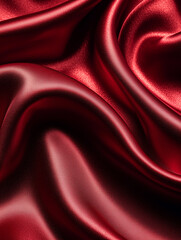 Fototapeta premium Red silk background