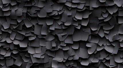 Fototapeta premium The surface features black paper showcasing torn edges, complemented by cracks on gray cardboard, ideal for creative design and decorative projects SEAMLESS PATTERN