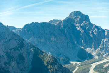 Eine wundersch&ouml;ne Sp&auml;tsommer Wanderung durch die Berchtesgadener Alpenlandschaft bis zum Blaueisgletscher - Berchtesgaden - Bayern - Deutschland