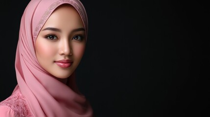 Beautiful Muslim Woman in Hijab.