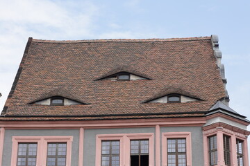 Dach mit drei dachfenster in görlitz