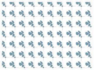 Print leap flat pattern, background art