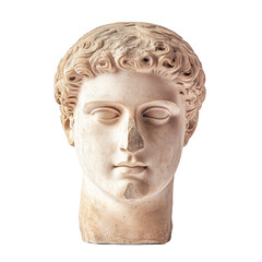 Obraz premium Antique head statue.