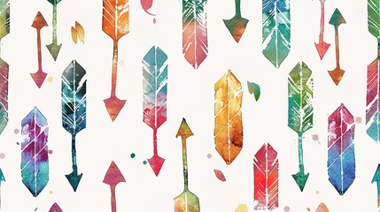 Arrow pattern wallpaper