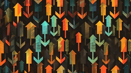 arrrow pattern wallpaper