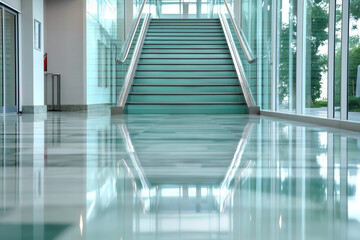 Obraz premium Glass Interior