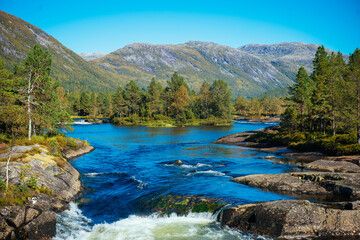 Likholefossen, Fossestien