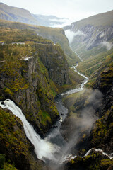 Vøringsfossen Norwegen, Wasserfall