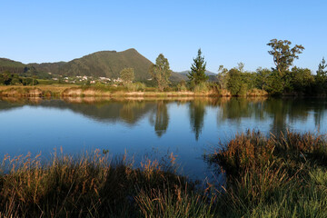Mundakako Itsasadarra River in Urdaibai Reserve, Basque Country, Spain
