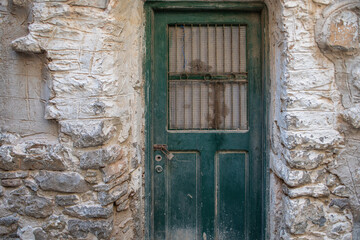 The old village of Mesta is one of the main Mastihochoria villages on the Greek island of Chios. Stone houses, streets and villages of Chios .