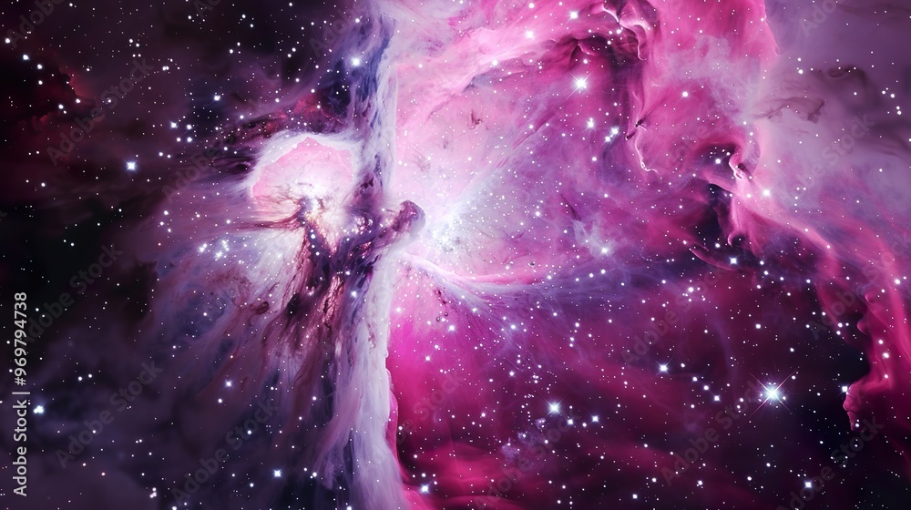 Wall mural orion_nebula_nebula_space_background