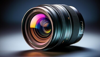 camera lens close up