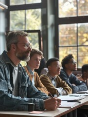 Educational Classroom Scene