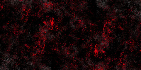 Trendy living coral color texture of a concrete wall with cracks and scratches. limestone textured background. Decorative red panoramic background texture. Vintage texture of plaster or grungy marble.