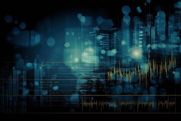 Abstract Finance Wallpaper Background