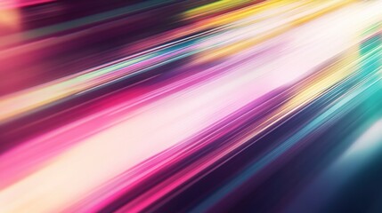 Abstract Colorful Lines Speed Blur