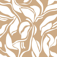 Abstract hand drawn decorative pattern. Vector Illustration.	