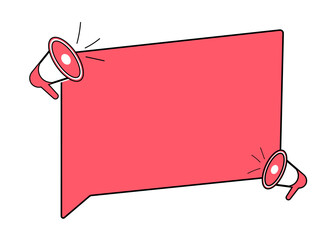 Speech messages on a laptop with a loudspeaker