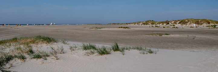 Dünen und Strandlandschaften auf der Frischen Nordseeinsel Amrum