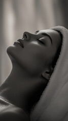 A gentle massage with focus on lifting and firming the skin.