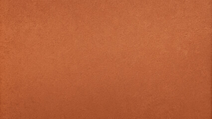 Muted terracotta color background, flat and even
