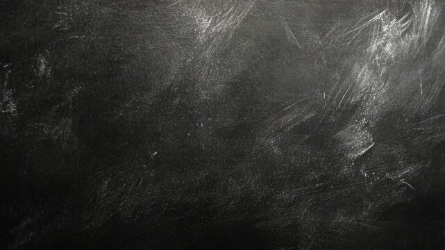 Exploring the techniques of chalk art on a textured blackboard at an art workshop in late autumn