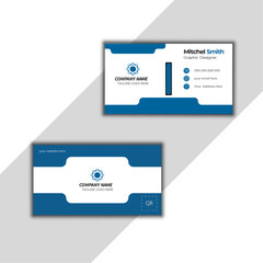 Business card creative and modern template design, vector business card sets.