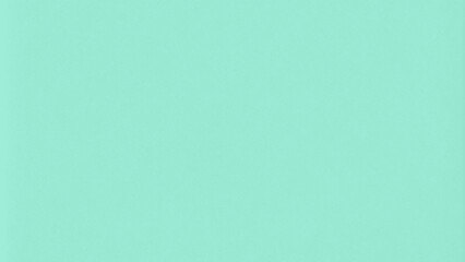 Pale mint green color background, flat and even
