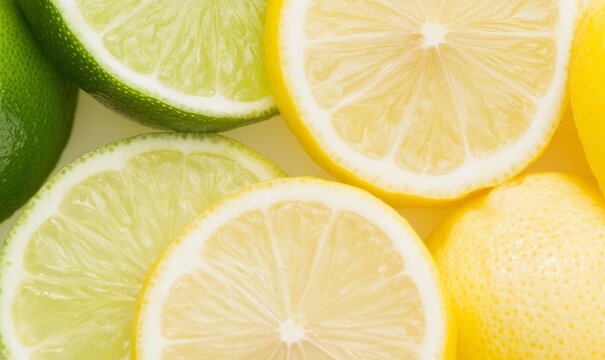 Slices of lemon and lime as a background. Close up. --ar 5:3 --style raw --sref https://s.mj.run/iNAd4UWZT9w --personalize lg8dajr --stylize 300 --v 6.1 Job ID: 2ea038c9-2761-4d02-86c0-a750f9b1e525
