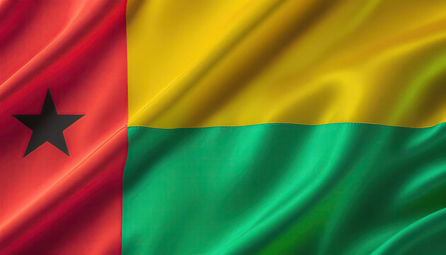 guinea bissau flag for national Day or Independence Day of guinea bissau