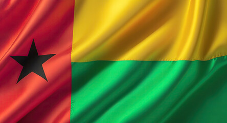 guinea bissau flag for national Day or Independence Day of guinea bissau