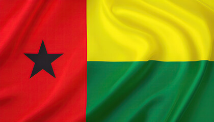 guinea bissau flag for national Day or Independence Day of guinea bissau