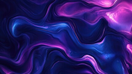 Obraz premium Abstract Purple and Blue Swirls Background.