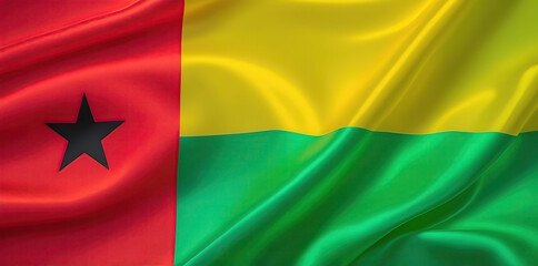 guinea bissau flag for national Day or Independence Day of guinea bissau