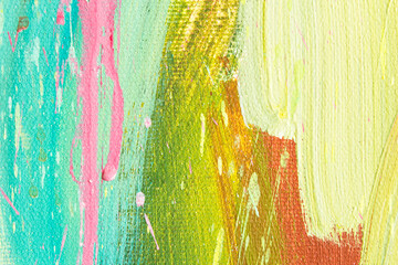 Detail of the Painting as a Background