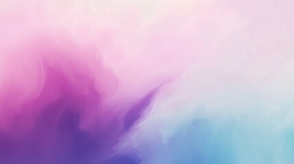 Gentle Abstract Pastel Clouds with Pink and Blue Gradient – Soft and Serene Art Design