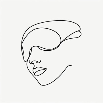 recommend clip art:  sleep mask silhouette thin lines 