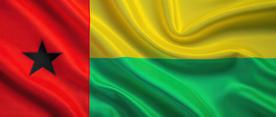 guinea bissau flag for national Day or Independence Day of guinea bissau
